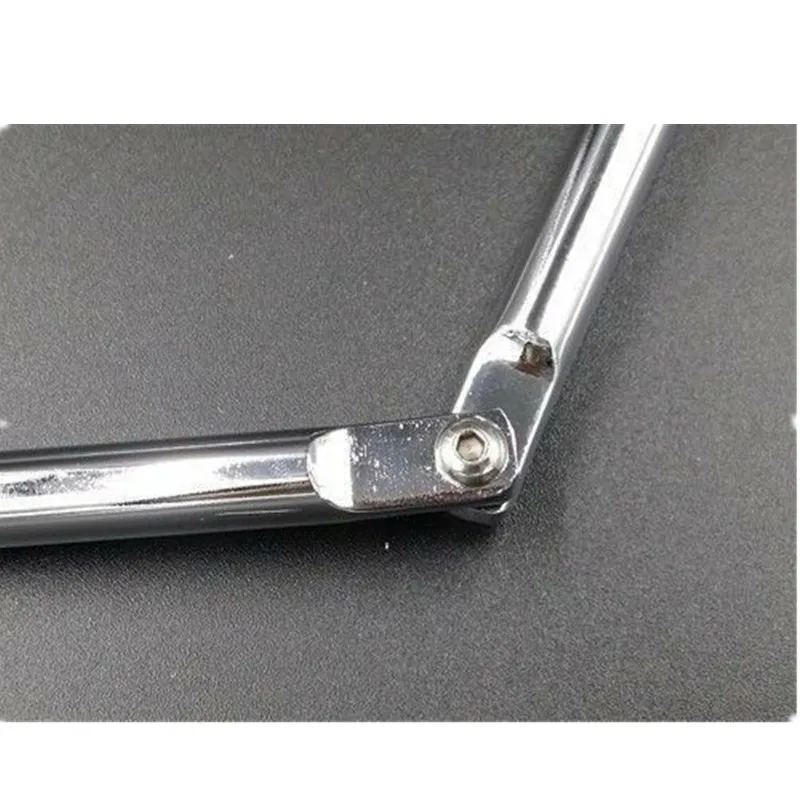 Motorcycle Chrome Steel Saddle bag Support Bars Mounts Bracket For Yamaha Dragstar Vstar 400 650 Honda Rebel Kawasaki