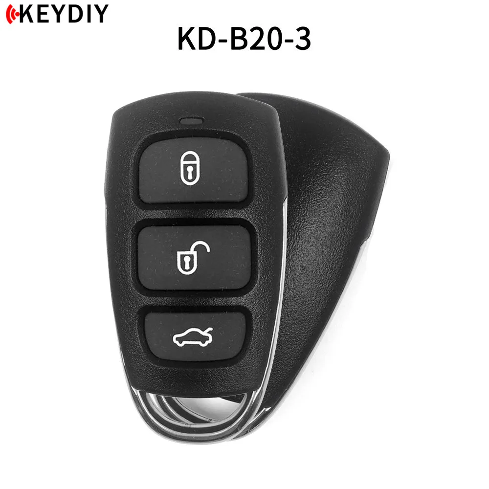 KEYDIY авто ключ для hyundai KD900/KD-X2/KD мини ключ программист серии B пульт дистанционного управления B20-3/4 - Количество кнопок: B20-3