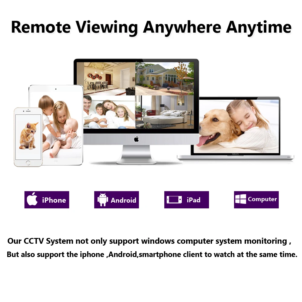  H.265 8Ch 4MP 5MP AHD DVR NVR CCTV Camera System 5MP AHD Camera 2592*1944 Outdoor Waterproof Video  - 33023362781