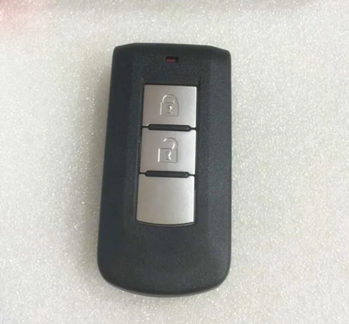 Оригинальные 2 кнопки Smart Remote ключ для Mitsubishi Outlander 433 мГц с ID46 чип тревоги автомобиля замками FOB