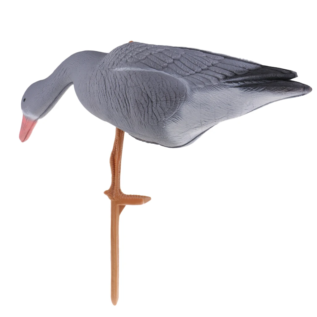 XPE 3D Lifelike Foldable Hollow body Full Body Goose Hunting Shooting Decoys Lawn Ornament Pond Garden Backyard Decoration