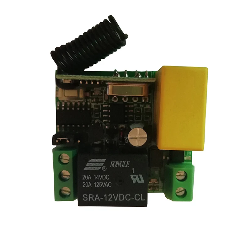 Новый AC220V 1CH 10A радио Управление RF Беспроводной реле дистанционного