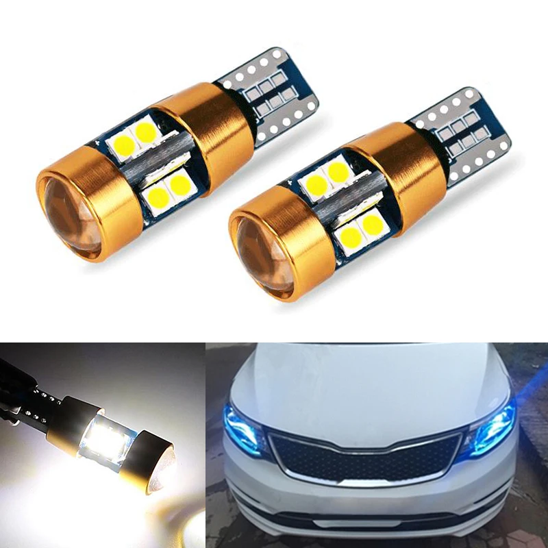 2x T10 W5W 168 194 SMD Error Free Parking Light Bulbs Clearance Lights