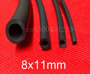 

8mm X 11mm Black colour Silicone Rubber Vacuum Tubing Hose Tube Flexible Pipe High temperature resistant silicon hose