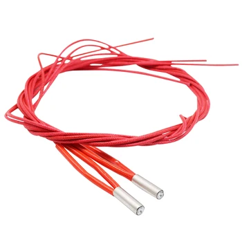 

Etmakit 6mm*20mm 12V 40W Ceramic Cartridge Heater For Extruder 3D Printers Parts Heating Tube Heat 12V40W 1M Extrusion Part