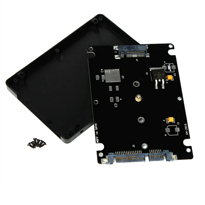 H1111Z корпус M.2 NGFF SSD до 2 5 &quotSATA адаптер карта с 7 мм Толщина чехол M2 коробка HDD