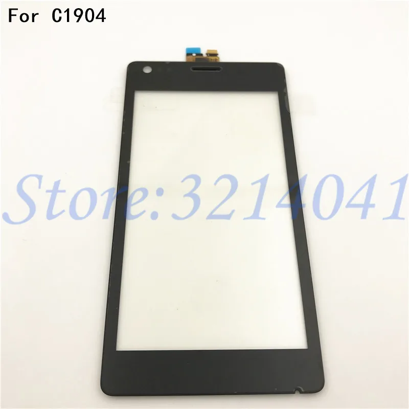 

High Quality 4.0 inches For Sony Xperia M C1904 C1905 Touch Screen Digitizer Sensor Panel Front Glass Lens With Logo
