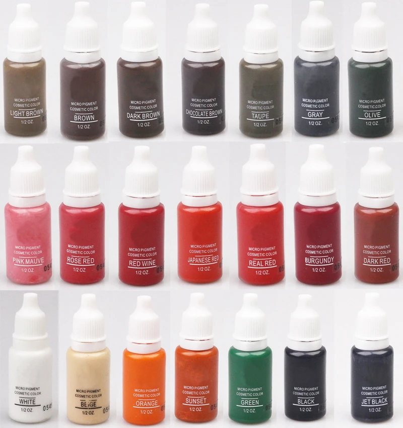 

Microblading Pigment Permanent Makeup Pigment Eyebrow Ink Microblading Pigmento Tinta Para Microblading Tattoo Eyebrows 15ml