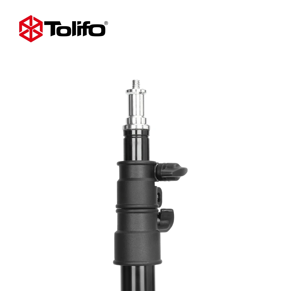  Tolifo 2M(79in) Light Stand Tripod With 1/4 Screw Head For Photo Studio Softbox Video Flash Umbrell