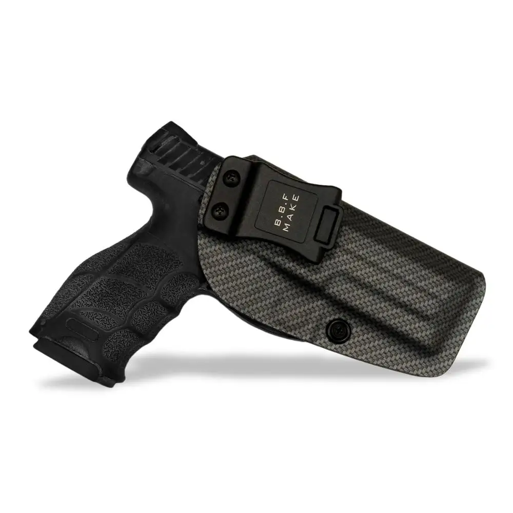 B.B.F Make IWB Тактический KYDEX пистолет кобура на заказ подходит: HK VP9 SFP9-SF/TR внутри скрытый пояс для переноски кейс для пистолета Зажим для ремня