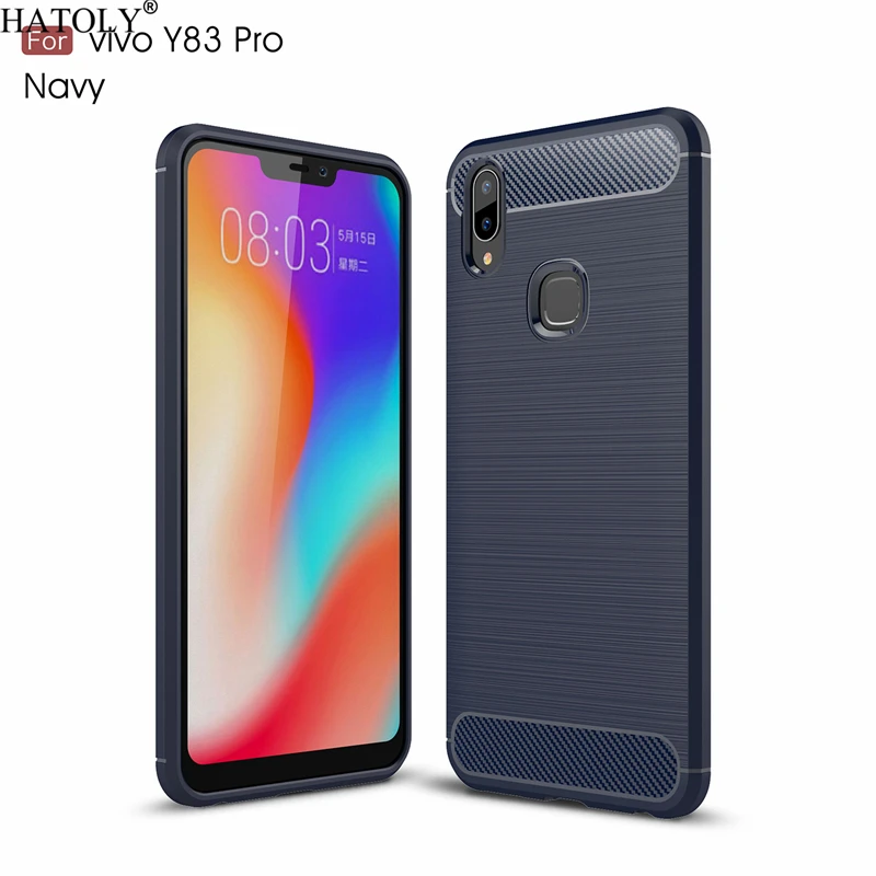 HATOLY For Capas Vivo Y83 Pro Case VIVO Y83 Pro Anti-knock Soft TPU Brushed Rugger Silicone Phone Cases For Vivo Y83 Pro 6.22 HATOLY For Capas Vivo Y83 Pro Case VIVO Y83 Pro Anti-knock Soft TPU Brushed Rugger Silicone Phone Cases For Vivo Y83 Pro 6.22