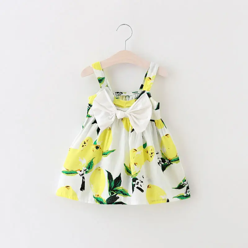 lemon baby dress