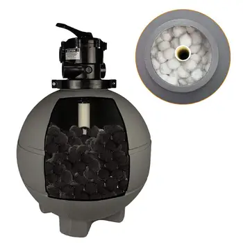 

High Strength Filter Fiber Ball Swimming Pool Cleaning Equipment Special Fine Filter Balls Lightweight Durable Pool Cleaning