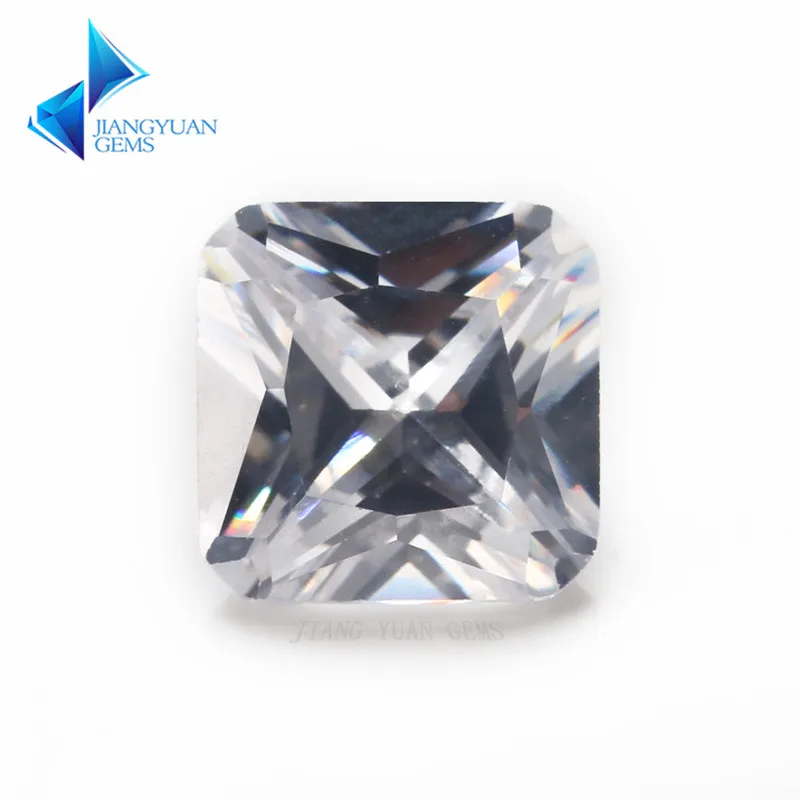 Size 3*3~10x10mm Square Octangle Shape Princess Cut 5A White CZ Stone Synthetic Gems Cubic Zirconia | Украшения и аксессуары