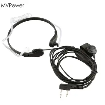 

MVpower High Quality New Security For Throat Vibration Mic Headphone Headset Earpiece Handheld for Uniden Radio Walkie Talkie
