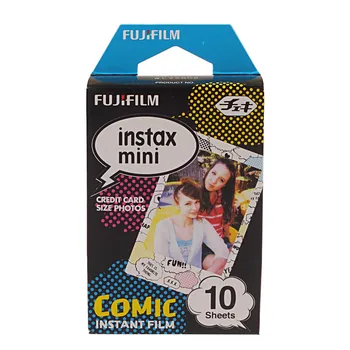 

Original Fujifilm Comic Instax film (10 to 50 sheets) for Camera Instant mini 7s 8 25 50s 90 300 Share SP-1