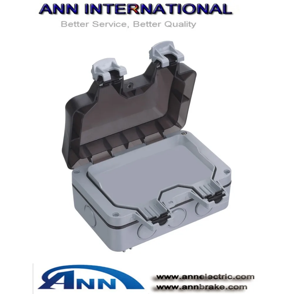 

IP66 WEATHERPROOF 13AMP SOCKET OUTLETS ,AP24 ,2 gang 13 amp unswitched socket