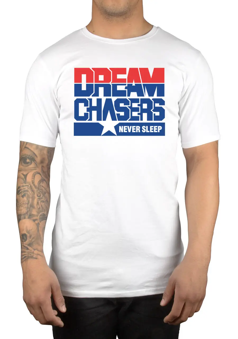 

Meek Mill Dream Chasers Never Sleep T-Shirt Mmg Rozayp Dc Rolls Royce 2019 Summer Brand Clothing Men T Shirt