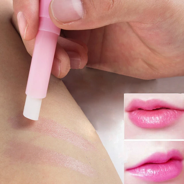 Change Color Lipstick Sweet Fruit Magic Makeup Baby Pink Strawberry Jelly Lips Moisturizer Cute Battom Lip Balm Aliexpress
