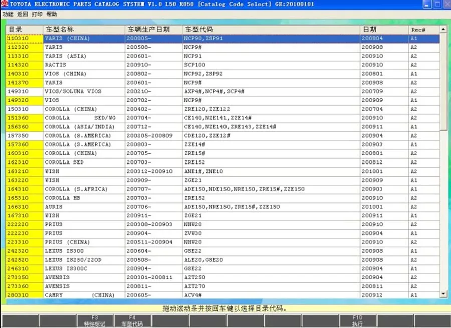 Последние V13.00.022 мини VCI Интерфейс для TOYOTA Lexus ТИС Techstream MINI-VCI FT232RL GTS ОТК J2534 OBD2 диагностический кабель