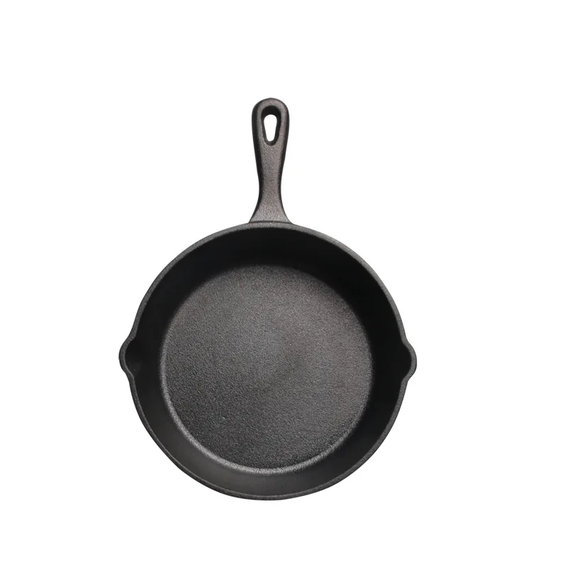 2019 Размер: 16 см Pre приправленный чугун Skillet изготовитель: брюнгор Используйте для
