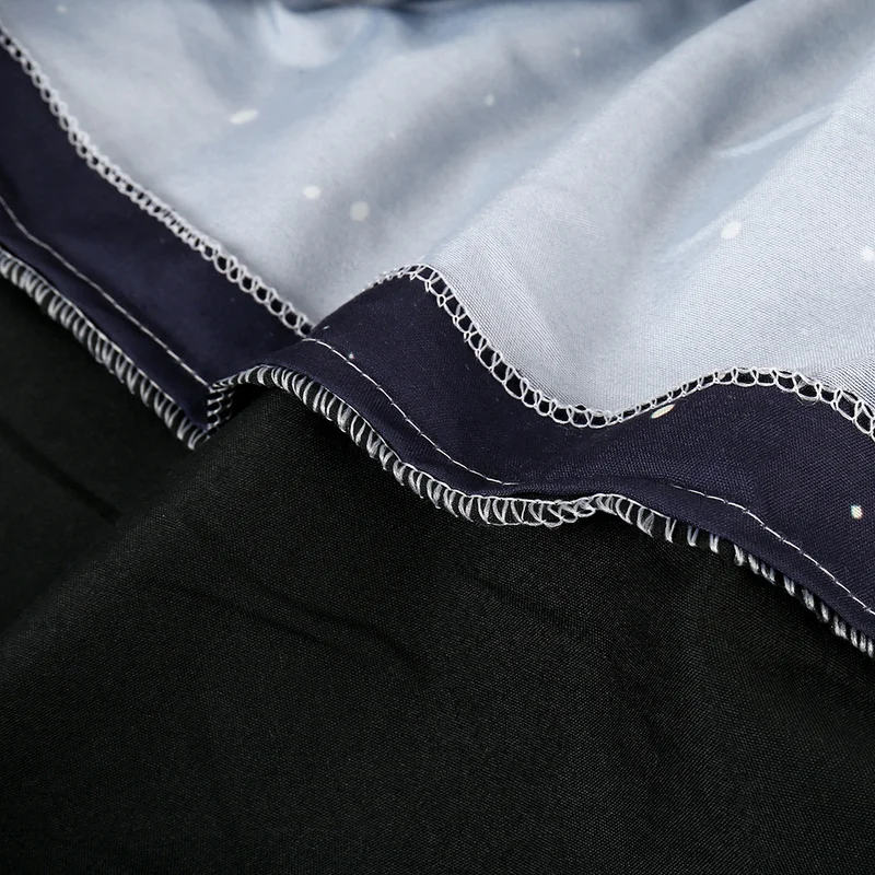3D постельные принадлежности набор полиэстер ткань геометрический Созвездие печатных пододеяльник наволочка удобное одеяло 3 шт
