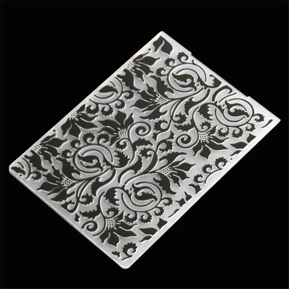 New DIY Plastic Various Concave And Convex Embossing Template Embossed