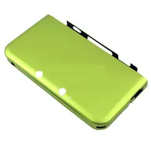 Зеленый анти-шок жесткий Алюминий металлическая коробка чехол в виде ракушки для nintendo 3DS XL LL