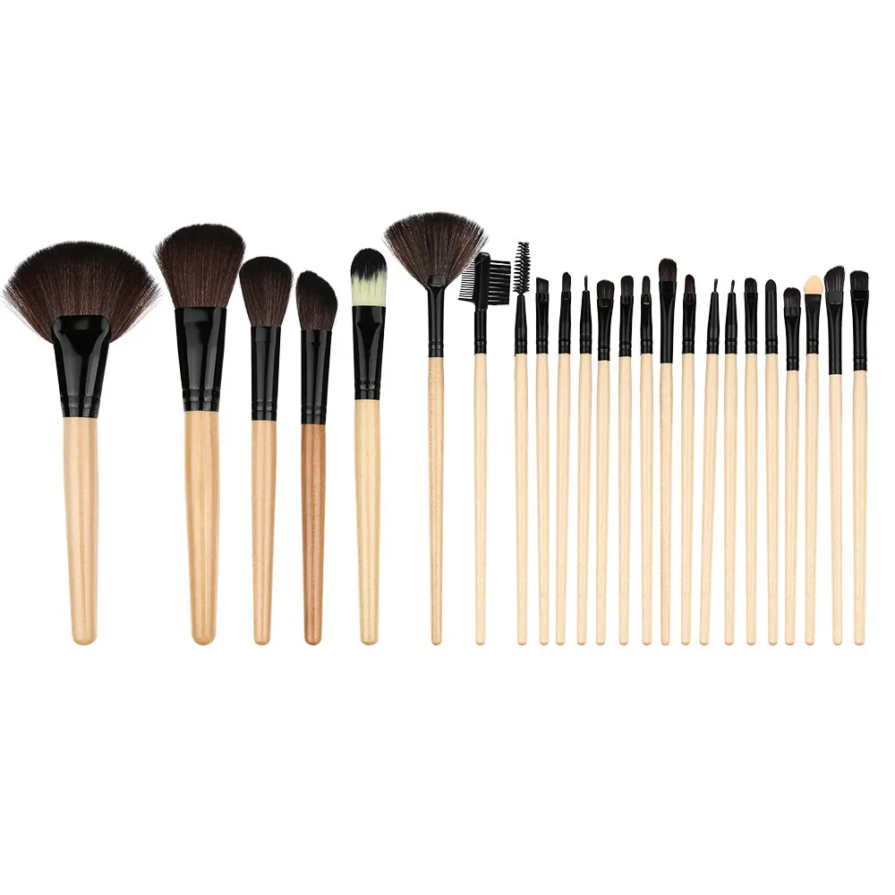 

New summer 24 pcs Makeup Brush Set tools Make-up Toiletry Kit Wool Make Up Brush set 5.24