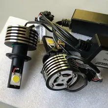 2800LM* 2 5600LM светодиодный налобный фонарь для автомобиля 40 Вт авто светодиодный H7double-side cob в одной лампе