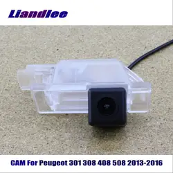 Liandlee CAM для peugeot 301 308 408 508 2013-2016/Car задняя Камера заднего Обратный Парковка Камера HD CCD Ночное видение