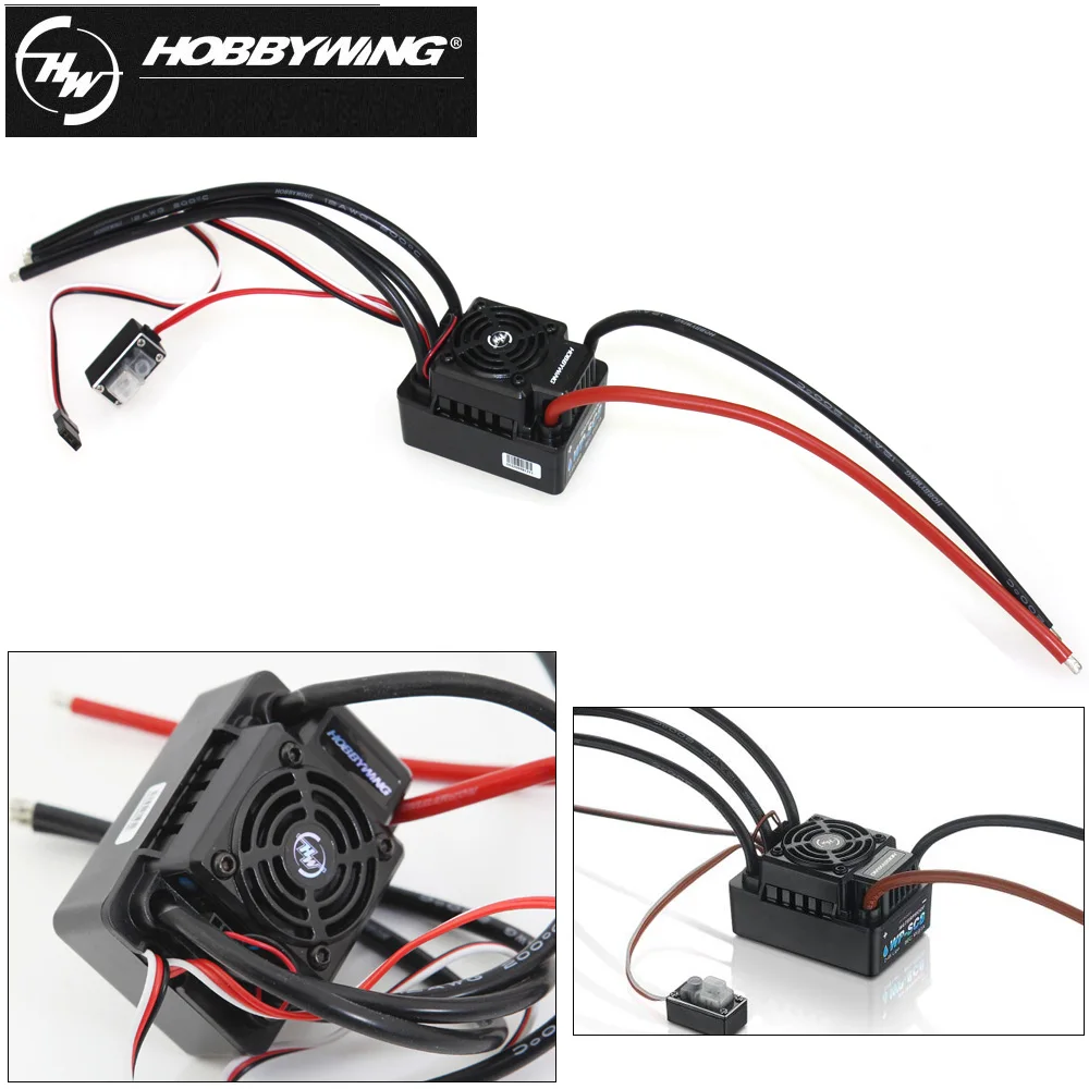 

1pcs 100% original Hobbywing Speed Controller Hobbywing EZRUN Waterproof WP SC8 120A Brushless ESC