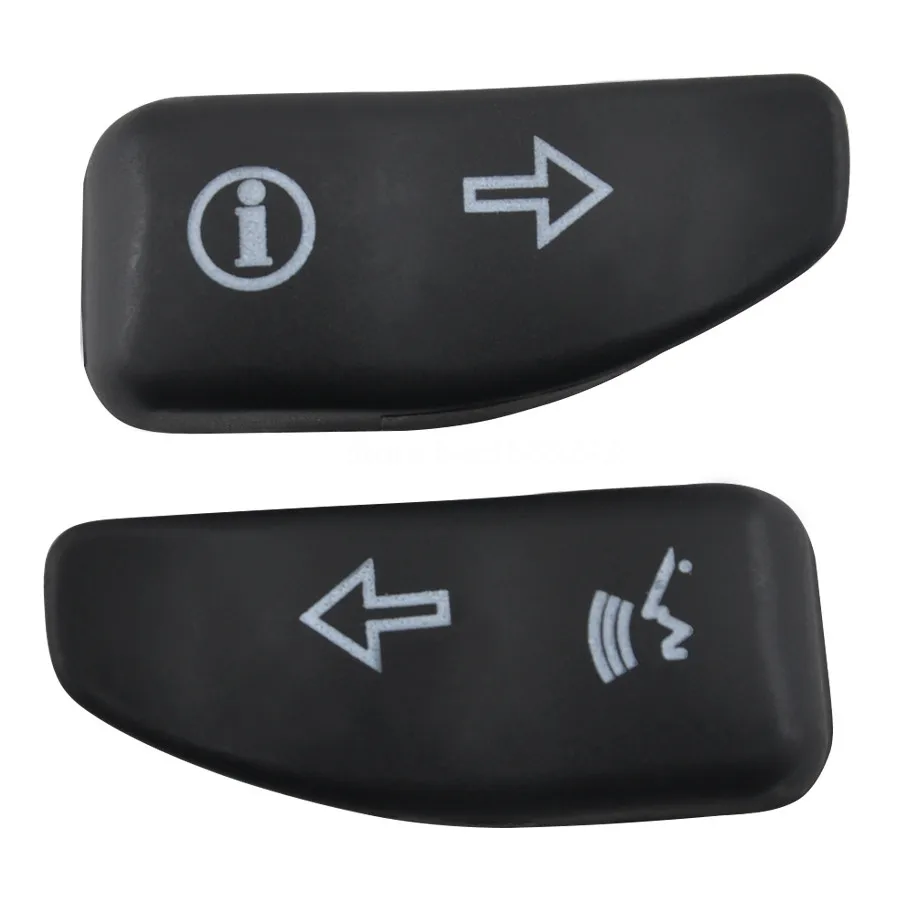 Черная кнопка включения сигнала поворота крышки расширенные колпачки расширения подходит для Harley Touring FLHXS 14-19 15 16 17 18