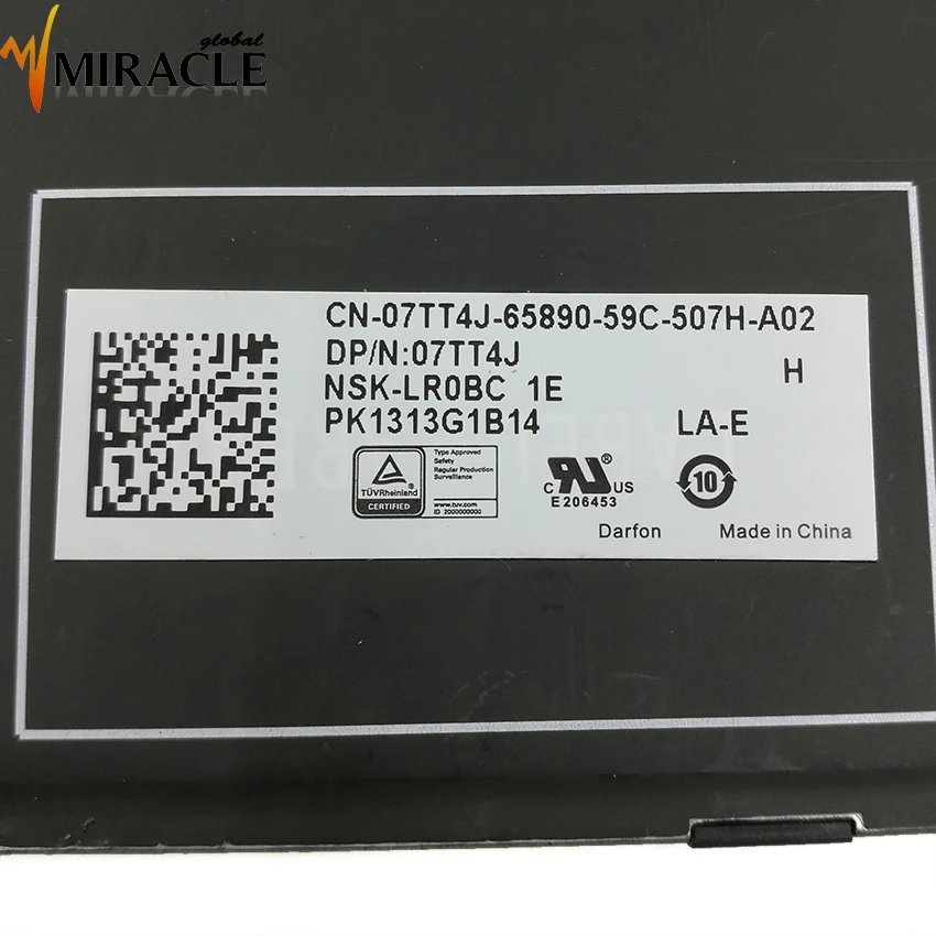 for DELL 15-3000 backlit LA-B keyboard 3