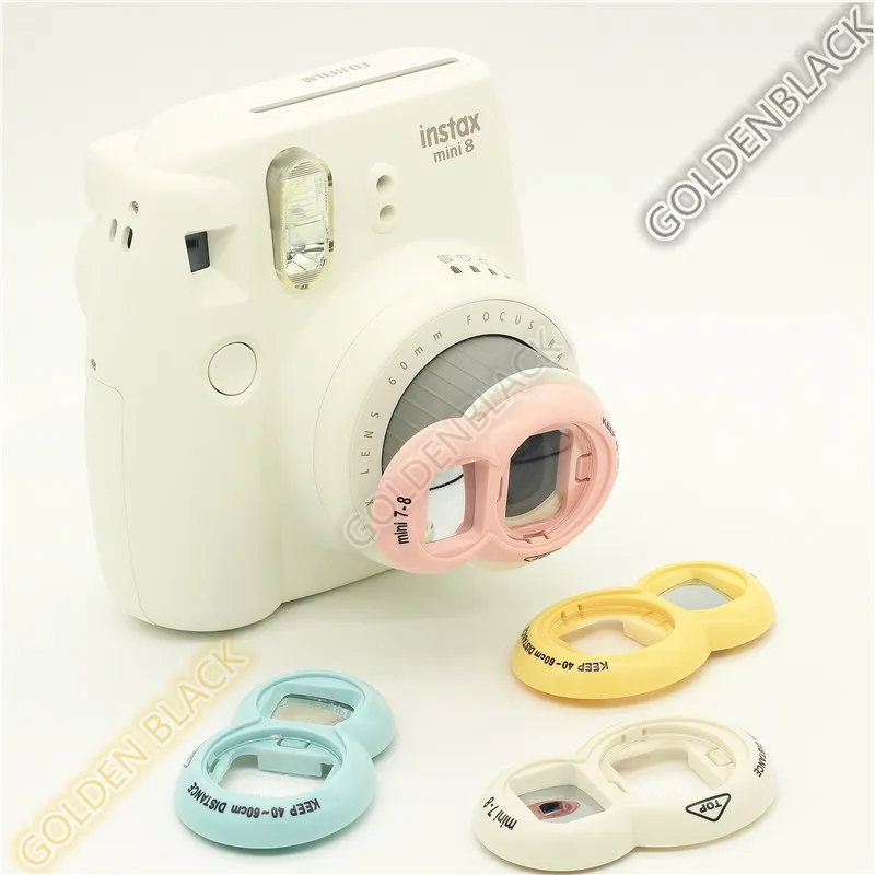 Крупным планом объектив зеркало для съемки селфи для Fujifilm Instax Mini 8 Mini 7 S мгновенная пленка камера подставка для близкого объектива многоцветный