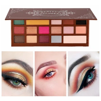 

Arrival Charming Eyeshadow 16 Color Palette Make Up Palette Matte Shimmer Pigmented Eye Shadow Powder