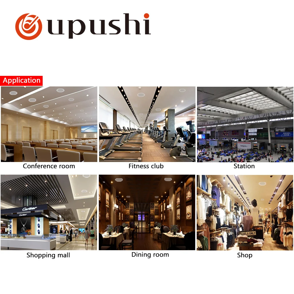 Oupushi PA System 150W Power Amplifier With