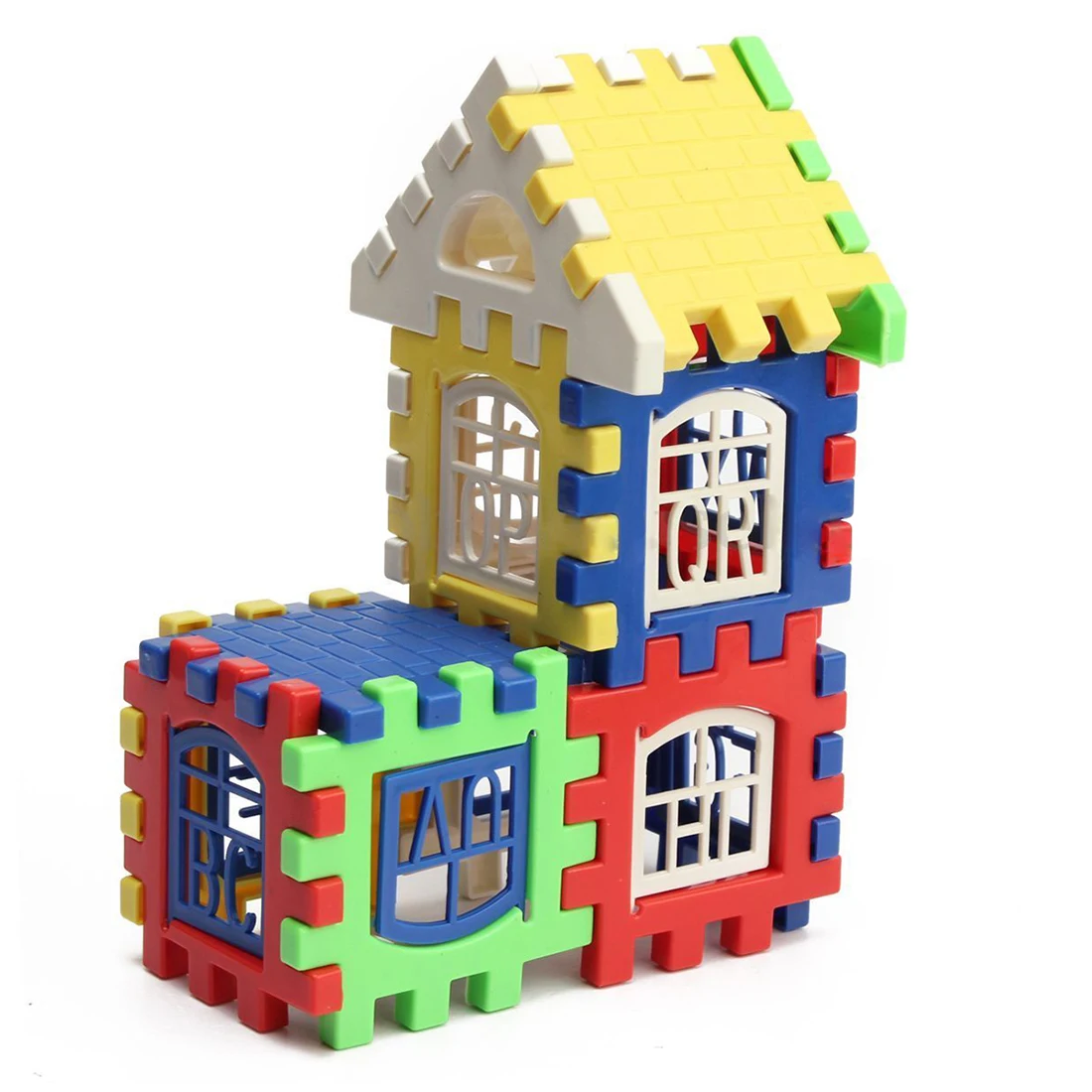 24 шт. дети ломать пластиковые Письмо строительные блоки дом игрушки