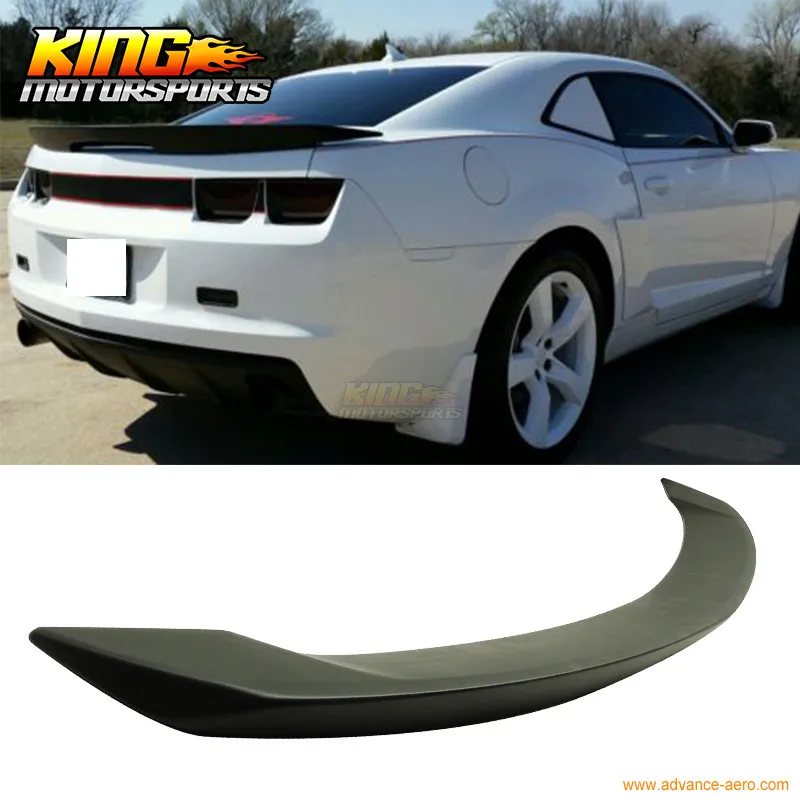 Для 2010-2013 Chevrolet Camaro спойлер багажника КРЫЛО окрашенный матовый черный ABS ZL1 США Внутренний