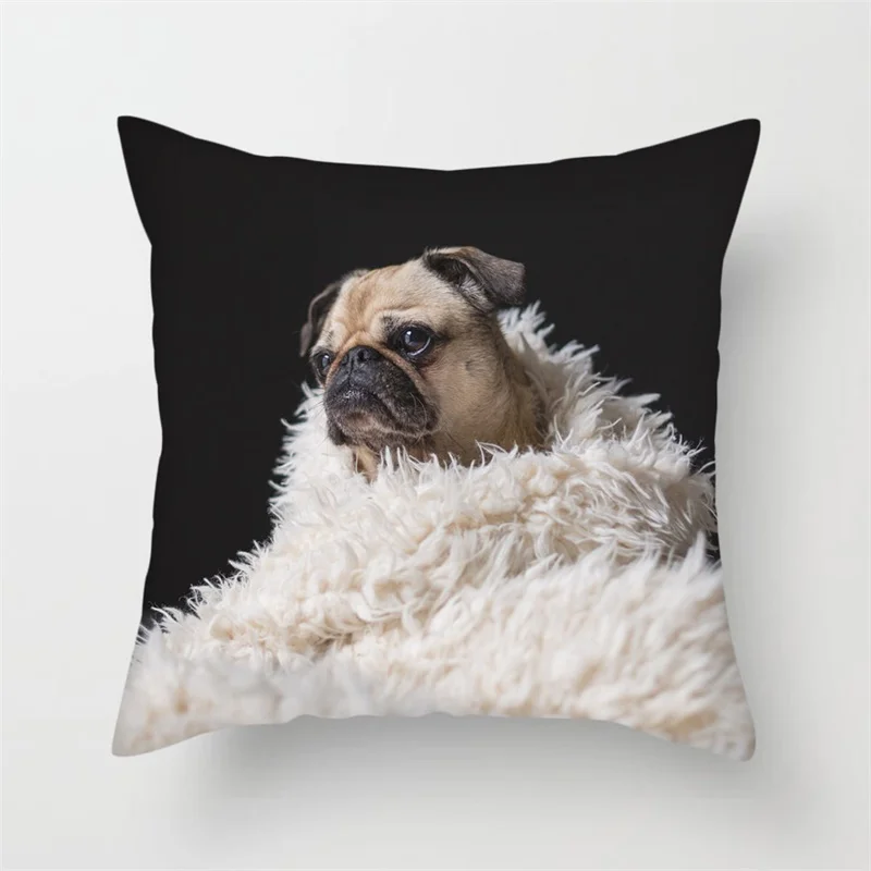Fuwatacchi Чехлы для подушек с милыми собаками, наволочки для дивана, стула, домашнего декора - Цвет: PC07208