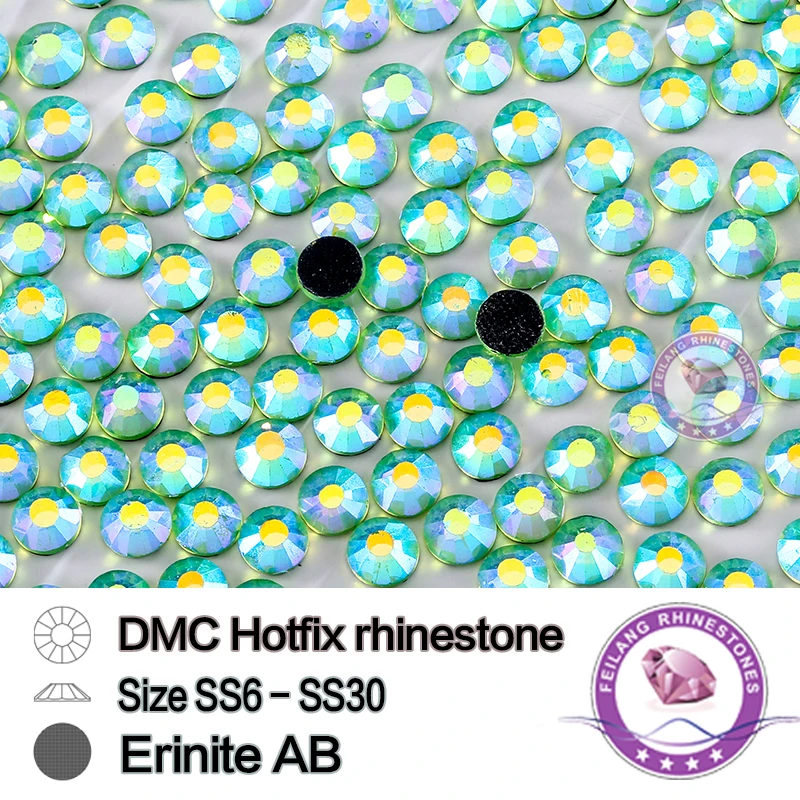 

20ss erinite ab ss4.6-4.8mm DMC heat fix rhinestones for shoes and garments