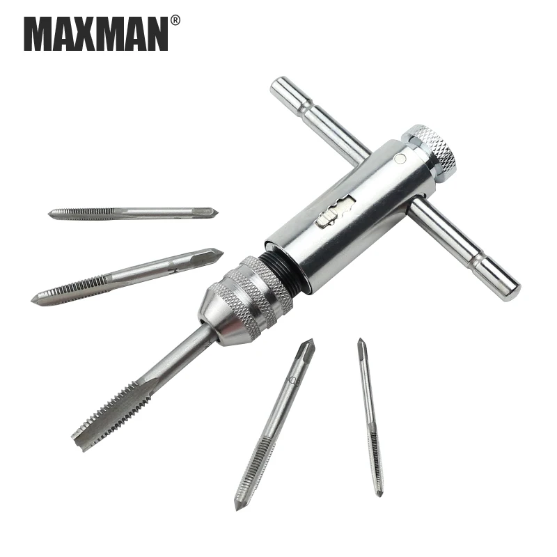Buy MAXMAN Tap And Die Set M3 8 T Handle Ratchet