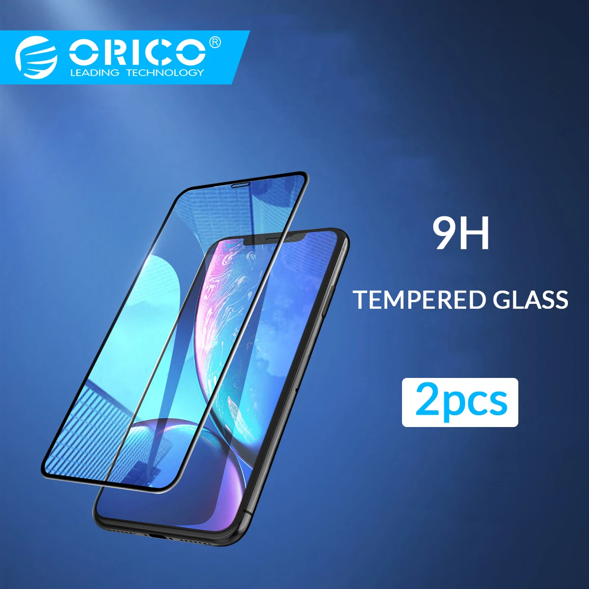 

ORICO 2pcs/pack 3D Full Cover Tempered Glass Screen Protector for iphone X XS XR Protective Glass Film for iphone XS Max