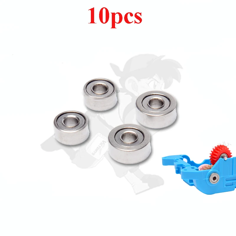 

10Pcs 520 Guide Wheel Bearing 620 Chassis Bearing No-load Rotational Speed Increase for RC Model Car DIY Tamiya Mini 4WD Racing
