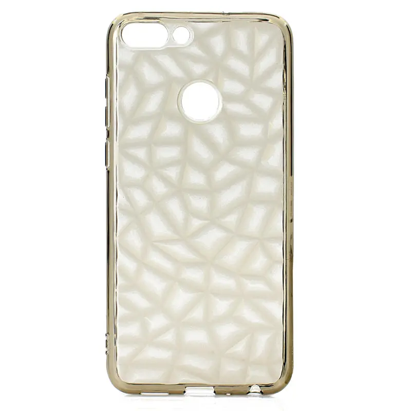 3D Diamond Phone Cases For Huawei Enjoy 7S Case For Huawei P Smart Silicone Soft TPU Back Cover Protective Shell Luxury