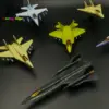 4D Assembly Airplane Helicopter Model SR-71 AH-64 F-16 F-22 F-117A Collection Puzzle Figure Toy 3