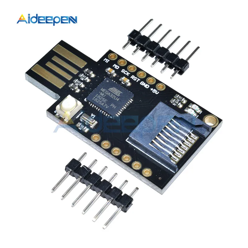 Pro Micro SS Beetle клавиатура BadUSB USB ATMEGA32U4 ATMEGA32U4-AU мини-модуль расширения для Arduino с контактом