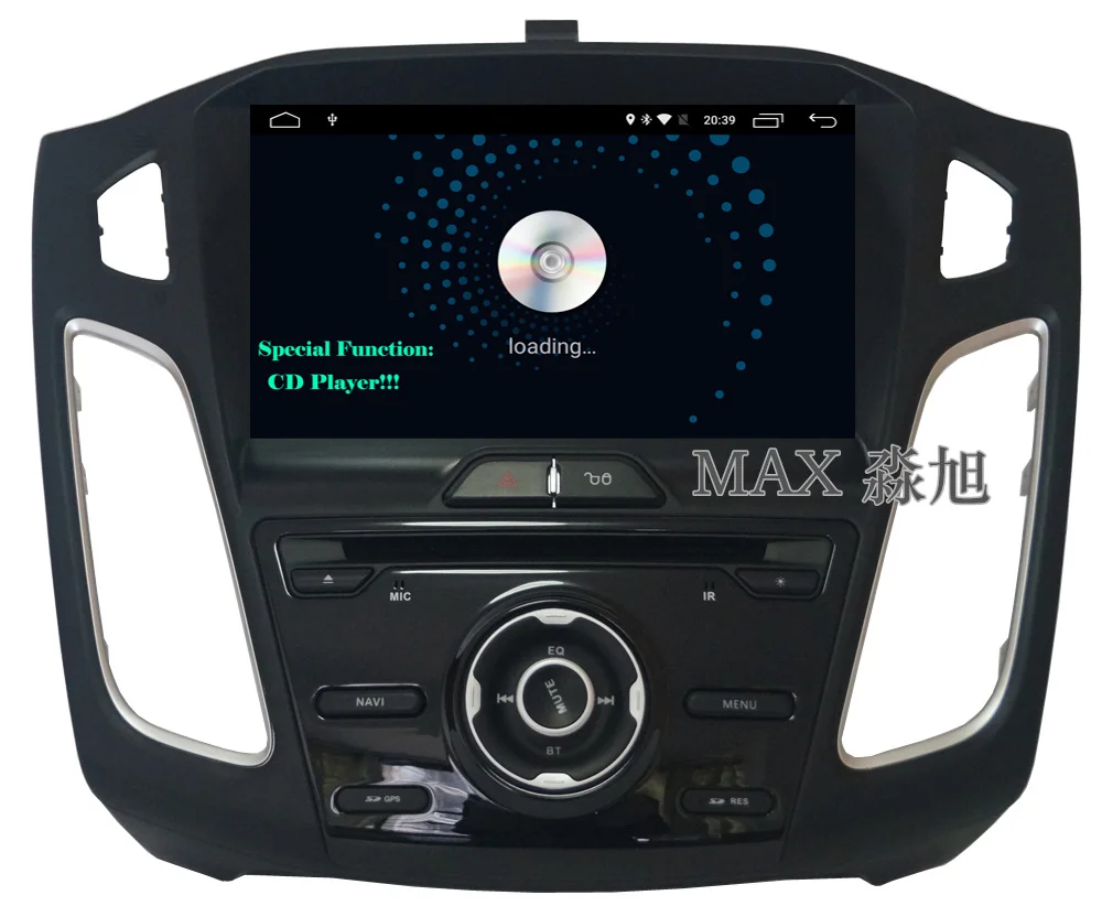 Flash Deal MAX Android 8.1 IPS Screen GPS Navigation System Car DVD Player for Ford Focus 2012 2013 2014 2015 Car Radio RDS Stereo Free Map 5