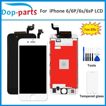 

LCD For iPhone 6 / 6S / 6S PLUS LCD OEM Display Digitizer No Dead Pixel Complete Touch Screen Assembly + Tempered Glass + Tool