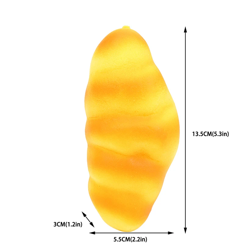 Ароматические squish Анти Стресс еда Хлеб замедлить рост тост имитировать кулон Squeeze стрейч Дети образовательный Рождественский подарок